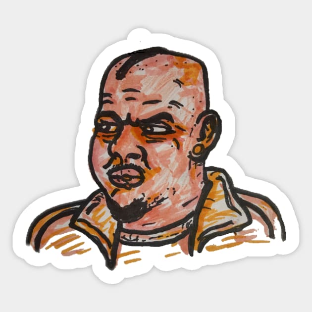 Combo, breaking bad Sticker by MattisMatt83